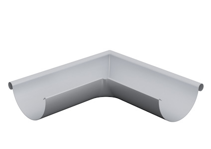 RÄNNVINKEL LINDAB RVY YTTER 125MM SILVERMETALLIC 90GR