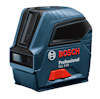 Blå och svart linjelaser med texten "BOSCH Professional GLL 2-10".