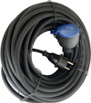 SKARVSLADD GUMMI IP44 20M 3G1.5 H05RR-F SVART