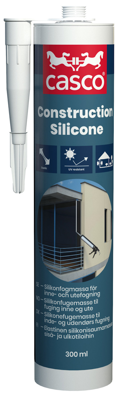 FOGMASSA CASCO CONSTRUCTION SILICONE VIT 300 ML