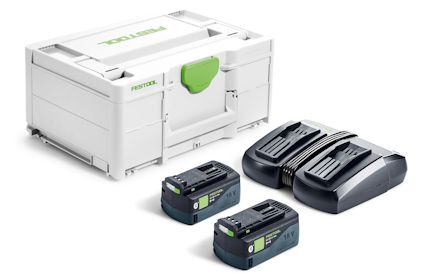 LADDPAKET FESTOOL SYS 18V 2X5,0 TCL 6 DUO