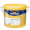 Hink med gult lock och etikett med texten "Nordsjö Professional Grovspackel".