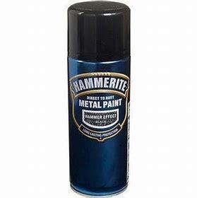 METALLFÄRG HAMMER EFFECT SPRAYBLACK HAMMERITE 0,4L - Hammerite