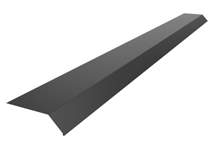 FOTPLÅT FOTPA FÖR TAKFOT SVART 015 70X2000MM