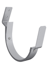 RÄNNKROK LINDAB K11 HALVRUND 125MM SILVERMETALLIC
