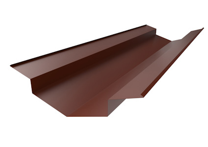 RÄNNDALSPLÅT LINDAB RDF FÖRSÄNKT TEGELRÖD 150X2000MM