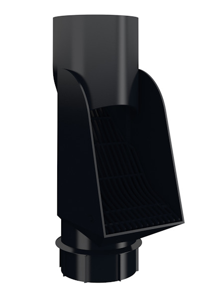 LÖVSIL SLS SJÄLVRENSANDE PLAST SVART 015 110MM