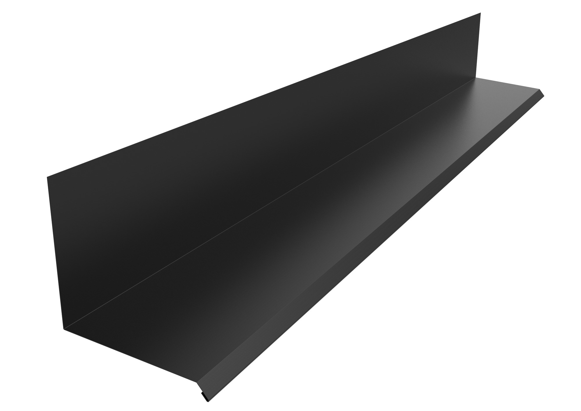 STÅNDSKIVA STASK SVART 015 HBP 2000X0,6 MM - Lindab