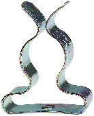 FJÄDERKLÄMMA STRUKTUR ELFÖRZINKAD 19MM - Millers Beslag