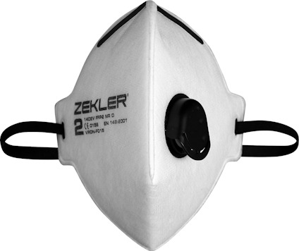 FILTRERANDE HALVMASK 1402V ZEKLER FFP2V 3P