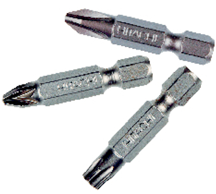 SKRUVBITS HITACHI PH3 1/4" 35MM SLAG 3-PACK