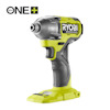 Slagskruvdragare med svart och grön design, märkt "RYOBI Brushless", utan batteri.