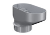 RENSTRATT LINDAB RT SILVERMETALLIC 100MM