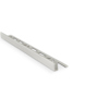KAKELLIST KGC RAK ALUMINIUM MATT SILVERELOXERAD 8MM 2,5M