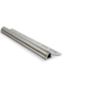 KAKELLIST KGC KVARTS RUND BLANK SILVERELOXERAD 8MM 2,5M