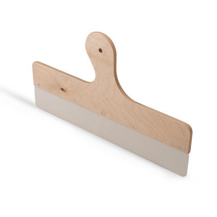 BREDSPACKEL PLASTBLAD 385MM