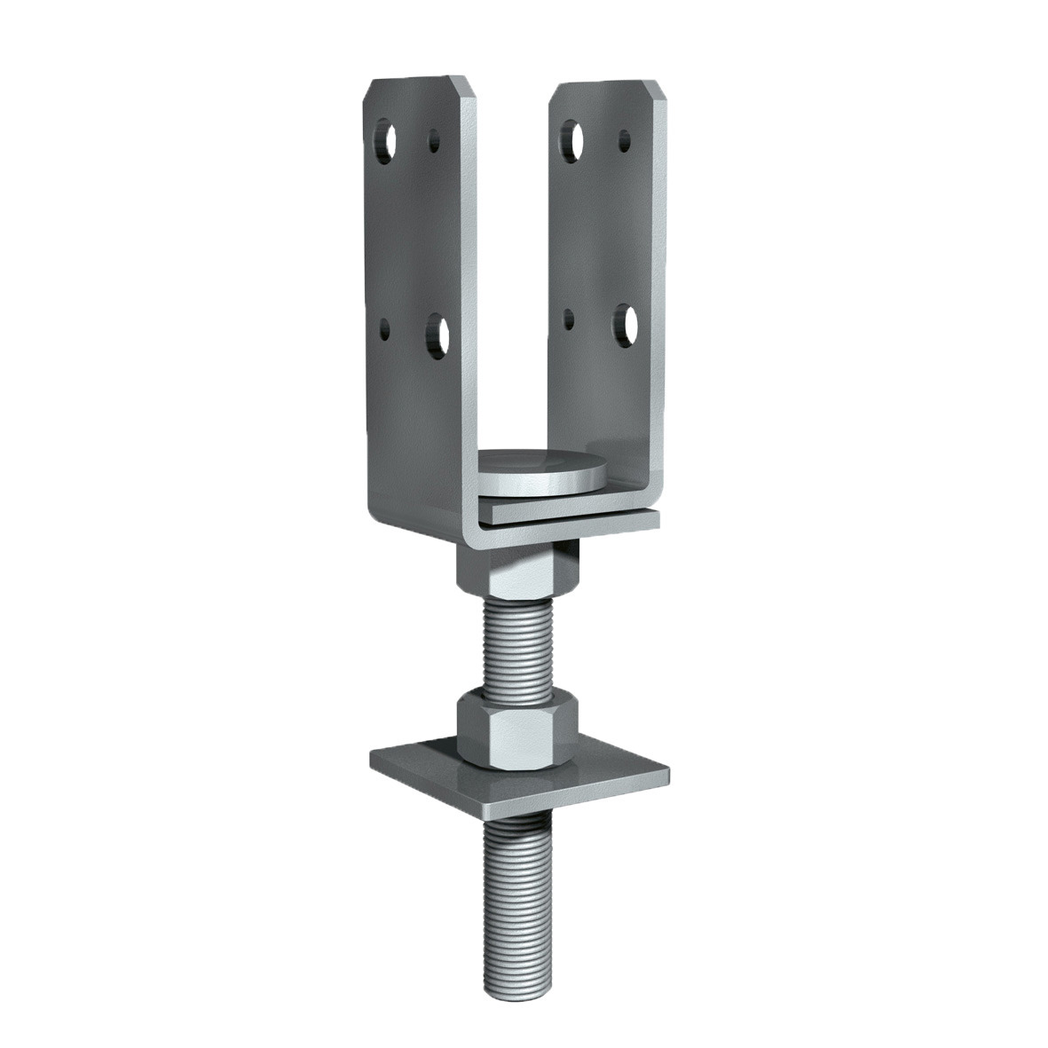 STOLPSKO UNIFLEX M16 2" EFTERJUSTERBAR 43-53X40X85MM - Benders