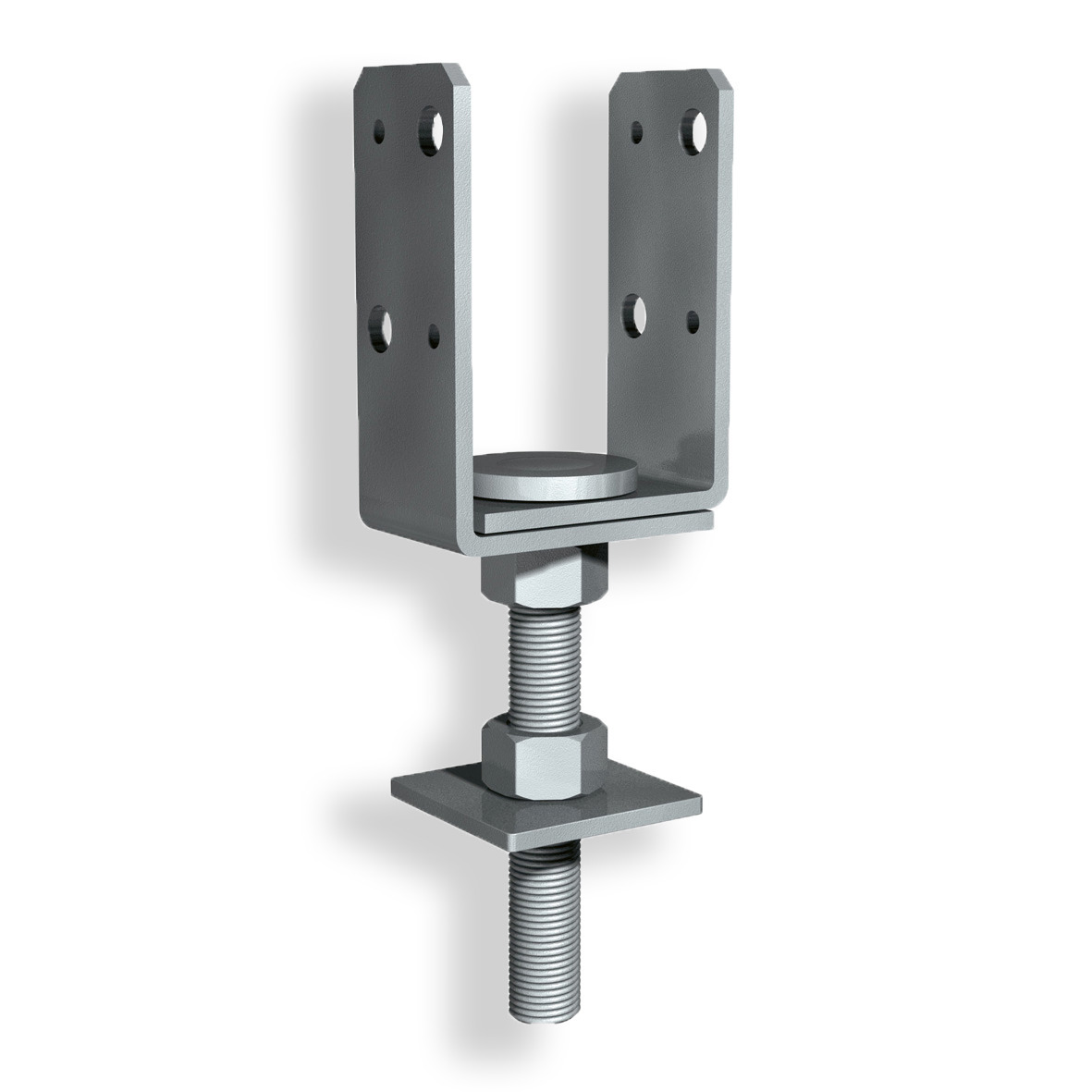 STOLPSKO UNIFLEX M16 3" EFTERJUSTERBAR 62-77X40X85MM - Benders