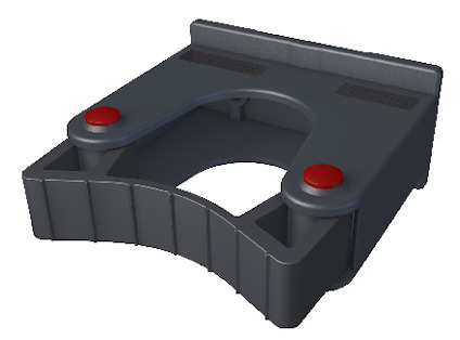 REDSKAPSHÅLLARE SV/RÖD 20-30MM