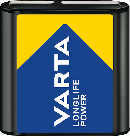 BATTERI VARTA LONGLIFE POWER ALKALISKT 3LR12/4912 4,5V