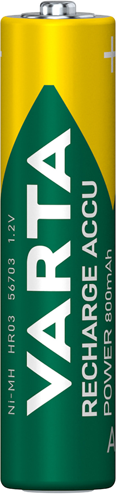 BATTERI VARTA UPPLADDNINGSBARTAAA 800MAH - VARTA