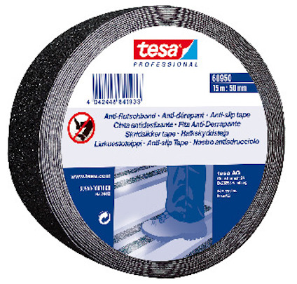 HALKSKYDDSTEJP TESA 55587 55588 SVART 0,7MM