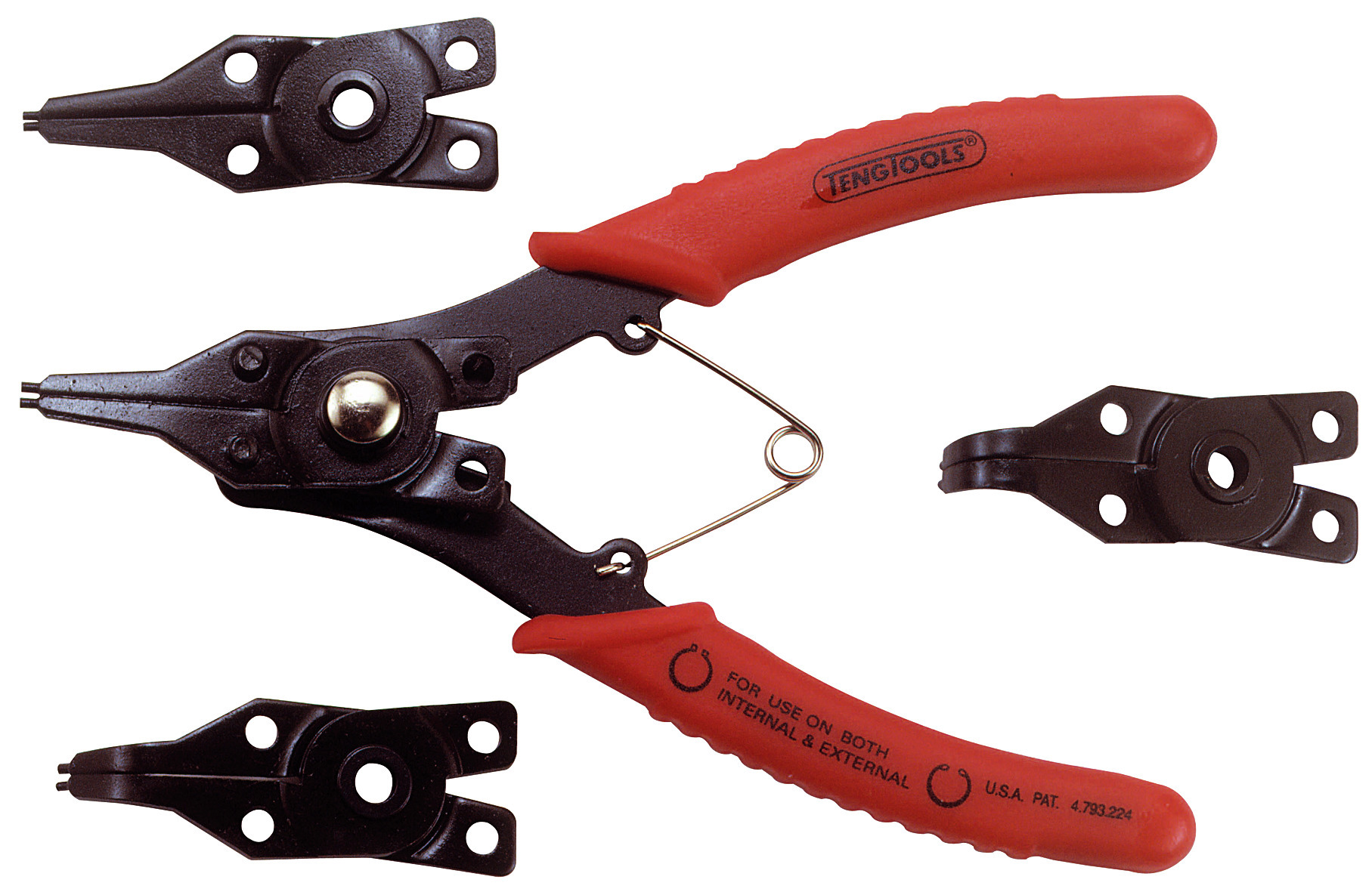 SPÅRRINGSTÅNGSATS 5 DELAR  - Teng Tools