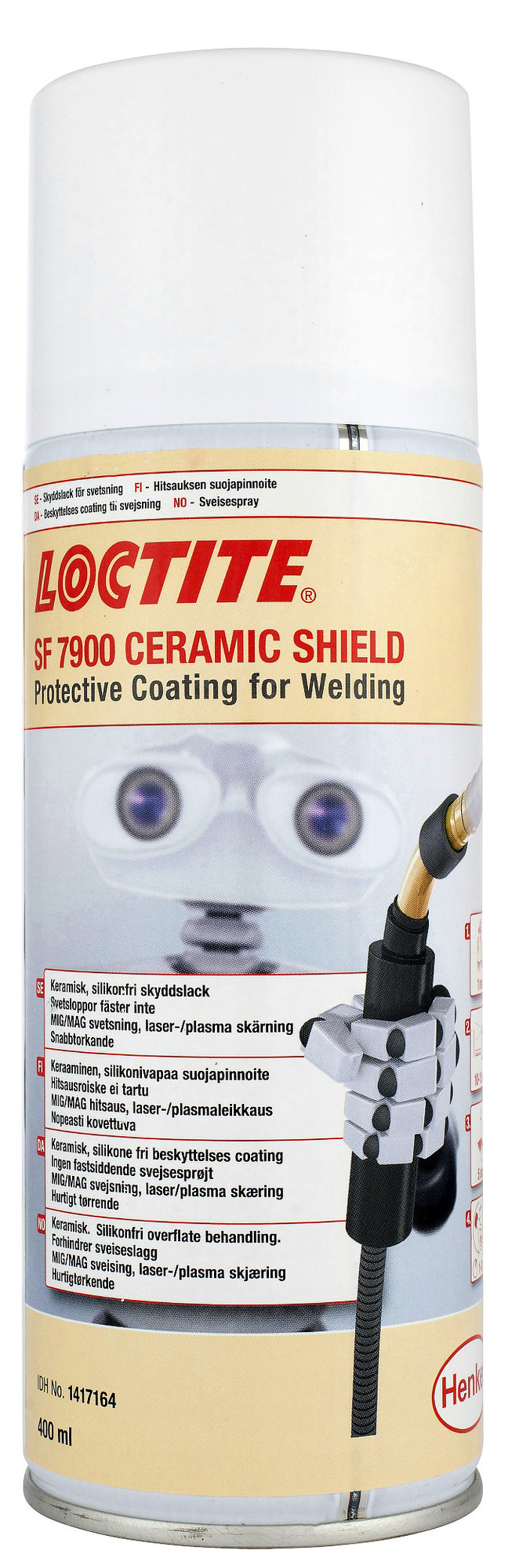 SVETSSKYDD KERAMISK SPR.400ML  - LOCTITE