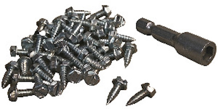 SKRUVAR FLEXIT SJÄLVDRAGANDE 100ST 16,5MM
