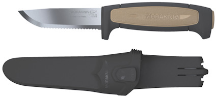SLIDKNIV MORAKNIV REPKNIV DISPLAY ROSTFRITT PLAST