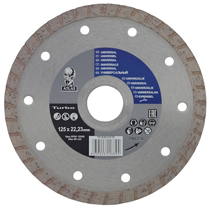 DIAMANTKLINGA NORTON ATLAS TURBO 230X2.6X22.23MM