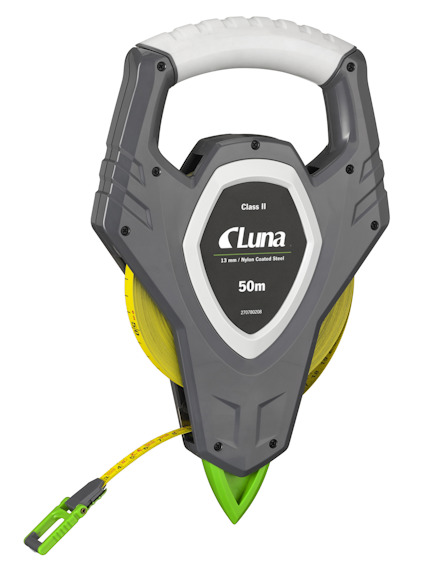 MÄTBAND LUNA TOOLS STÅL ÖPPEN 50M KLASS II