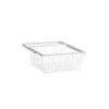 TRÅDBACK ELFA 264210 436X430X185 VIT STÅL