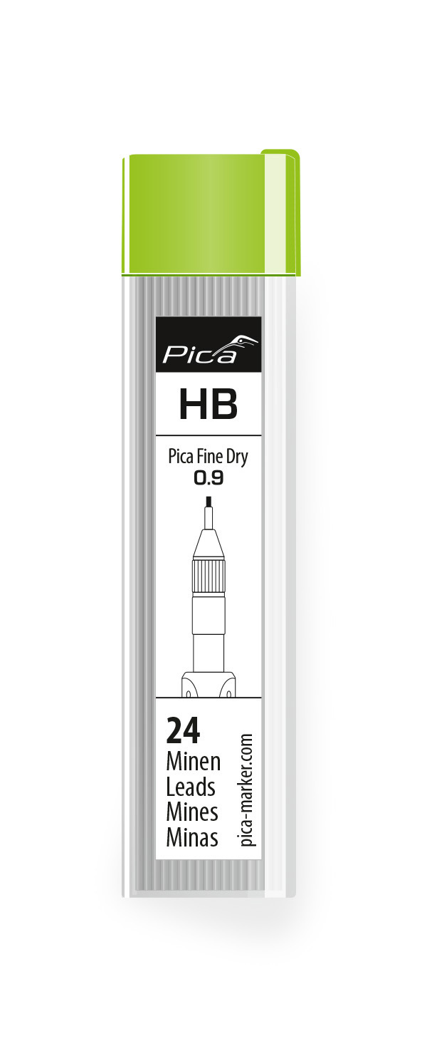 STIFT PICA FINE DRY GRAFIT HB 0,9MM STANDARD - Pica