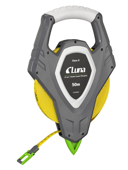MÄTBAND LUNA TOOLS 50M GLASFIBER ÖPPEN KLASS II