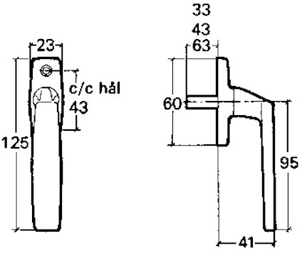 HANDTAG 83 FIX VÄNSTER