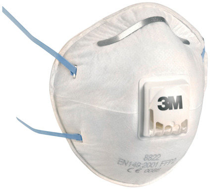 HALVMASK FILTRERANDE 8822 3M