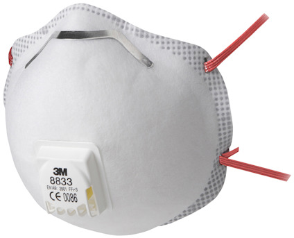 HALVMASK FILTRERANDE 8833 3M