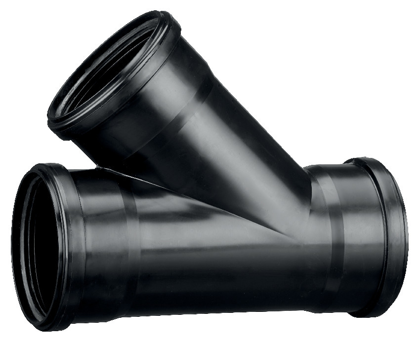 GRENRÖR DRÄNERING MED 3 MUFFAR - Terana