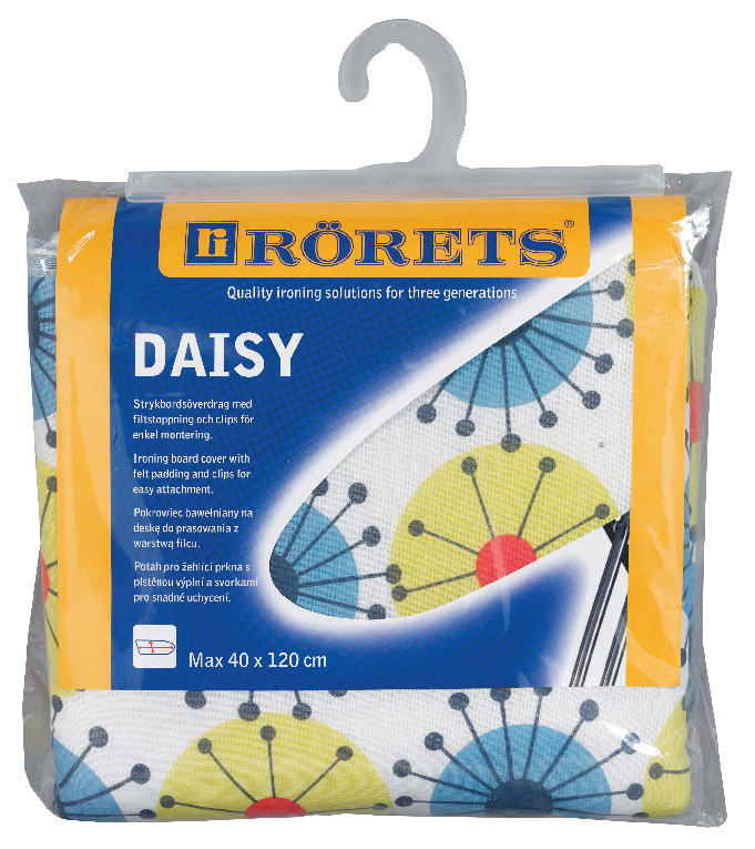 STRYKBORDSÖVERDRAG DAISY 40X120 CM - Rörets