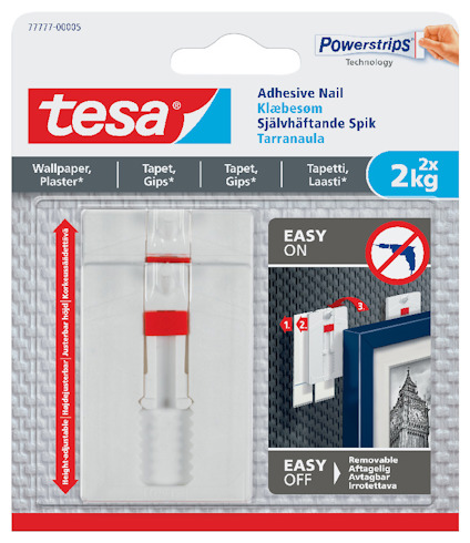 SJÄLVHÄFTANDE SPIK JUSTBAR TAPET 2ST 2KG