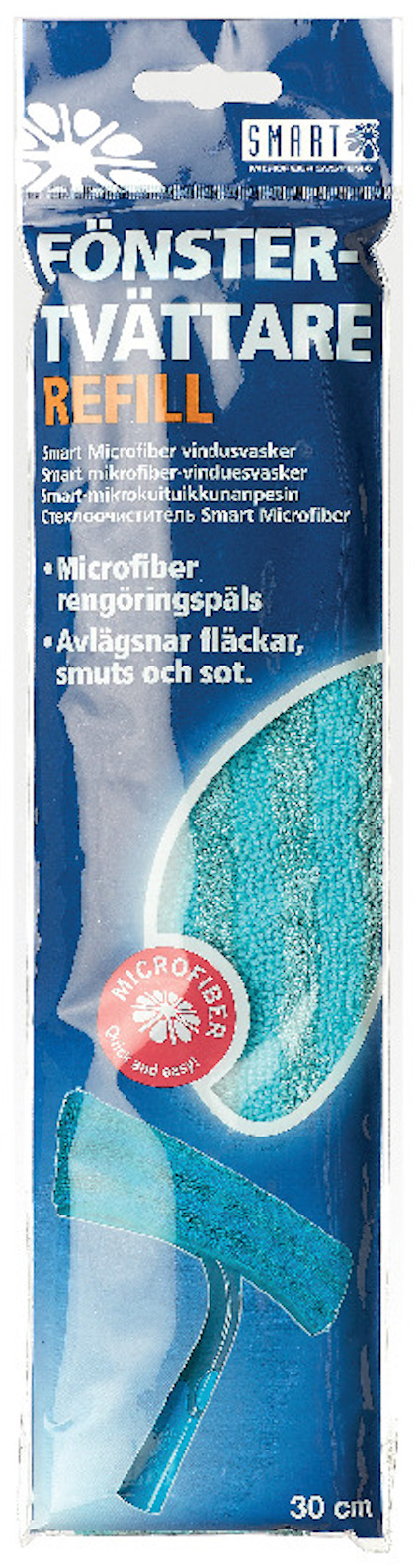 FÖNSTERTVÄTTARE SMART 1118-30-10 REFILL RENGÖRINGSPÄLS 300 MM