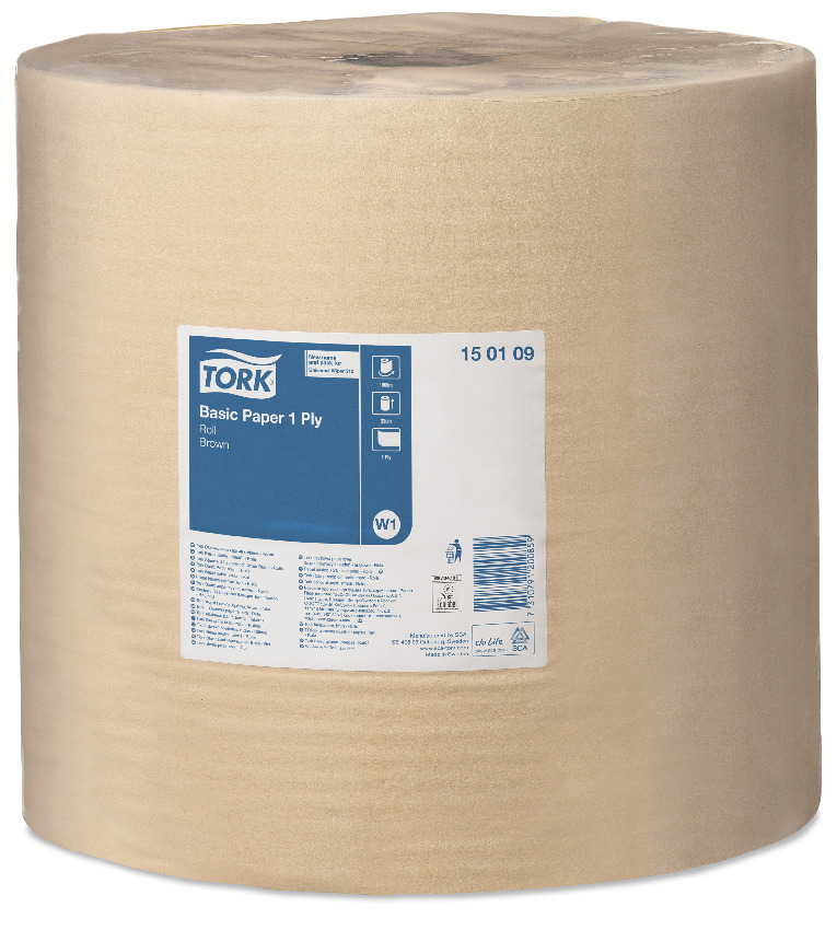 TORKRULLE W1 BASIC 1LAG BRUN - Tork