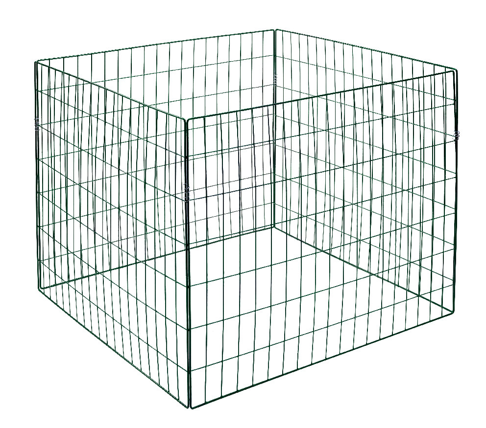 KOMPOSTGALLER 90X90X70 SVART - Nyby