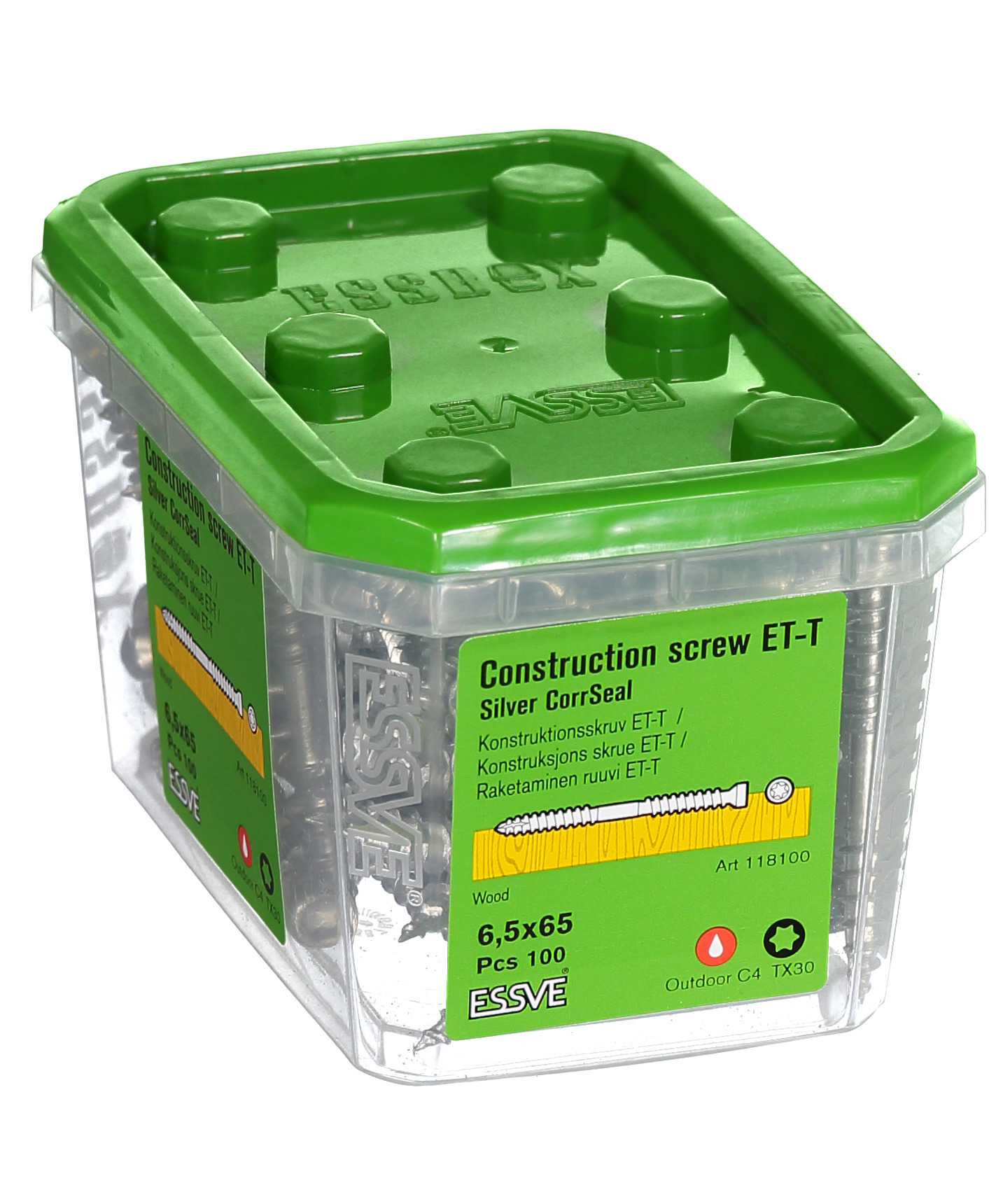 KONSTRUKTIONSSKRUV ET-T CUTTER - ESSVE