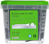 Förpackning med gipsskruv för stålregel, 3,5 x 25 mm, 1000 st, Essve.