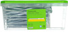 Plastlåda med grönt lock innehållande essve skruv 6x110 mm, 100 st.