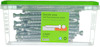 Essbox med betongskruvar, Indu-Prog framescrew, 7.5x92 mm, 50 st. Grön lock. Artikelnummer 105287.