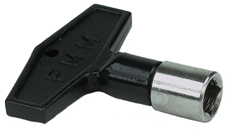 NYCKEL 9MM INV FMM VATTEN UTKASTARE - FM Mattsson