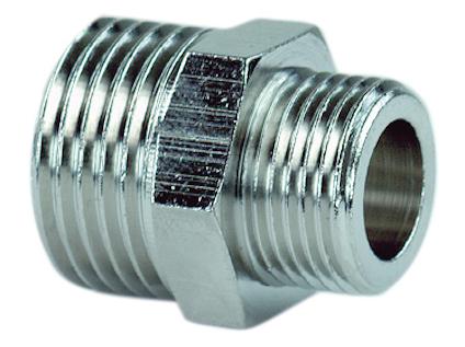 DUBBELNIPPEL METALL R15XR10